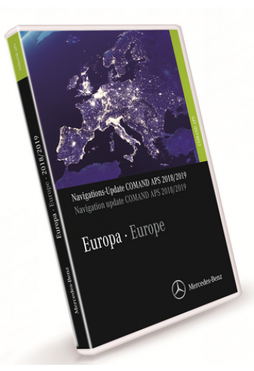 DVD GPS Mercedes 2016 2017 Comand APS NTG3 navigation Europe