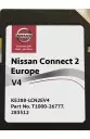 SD Carte GPS NISSAN Connect 3 LCN2 2020 2021 navigation Europe