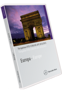DVD GPS Mercedes 2017 V14 Comand APS NTG4 W204 navigation Europe