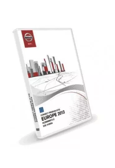 DVD GPS Nissan Infiniti 2013 2014 Xanavi X7.0 connect Premium navigation Europe