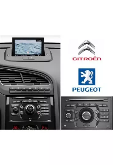 DVD GPS Peugeot Citroen 2016-1 NG4 Wipcom 3D Navidrive navigation