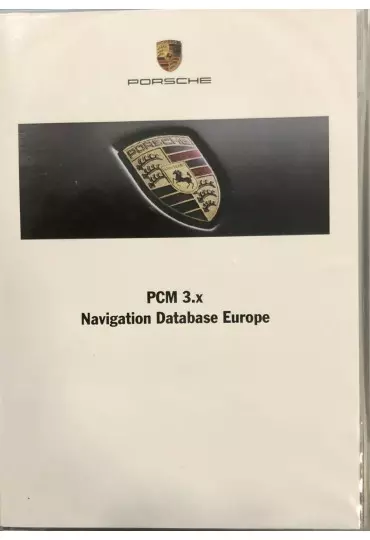 DVD GPS Porsche 2015 2016 PCM2.1 navigation Europe
