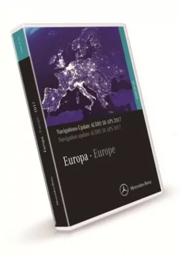 DVD GPS MERCEDES 2015 2016 Comand APS NTG2.5 navigation Europe 