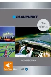 CD GPS Audi Travelpilot Blaupunkt C ( NON DX ) 2007 Téléatlas navigation Europe 