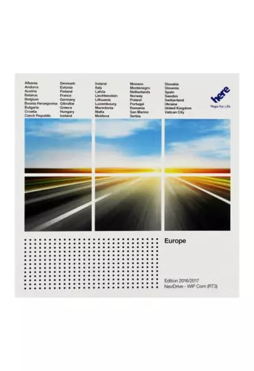 CD GPS Peugeot Citroen 2014 2015 RT3 Navidrive navigation Europe