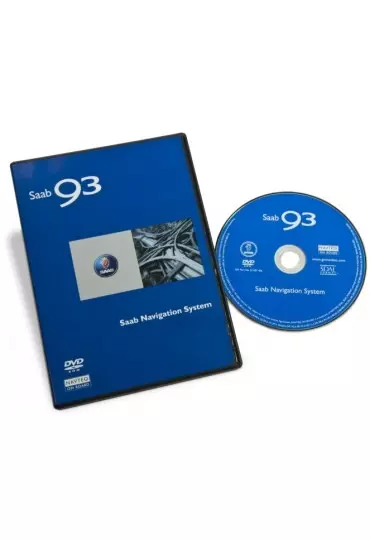 DVD GPS Saab 93 9-3 2009 2010 SDAL navigation Europe