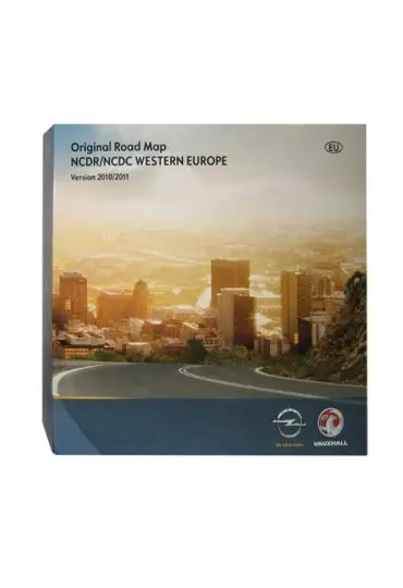 CD GPS Opel Vauxhall 2011 NCDC NCDR navigation Europe