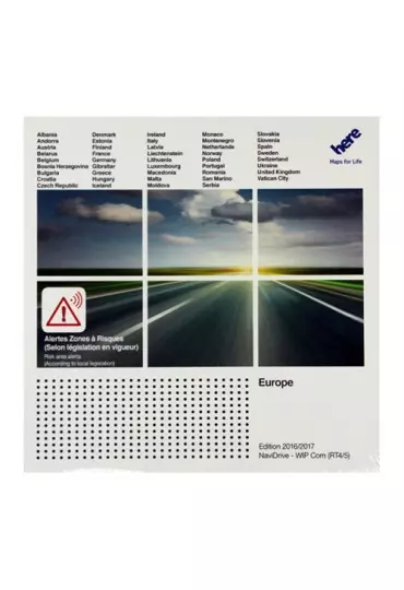 CD GPS Peugeot Citroen 2015 2016 RT4 RT5 Wip Com Navidrive navigation