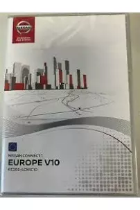 SD Carte GPS NISSAN Connect 1 LCN1 2015 2016 navigation Europe