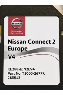 SD Carte GPS NISSAN Connect 2 LCN2 2014 2015 navigation Europe