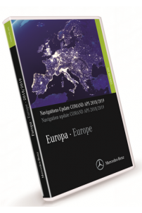 DVD GPS Mercedes 2014 2015 Comand APS NTG3 navigation Europe